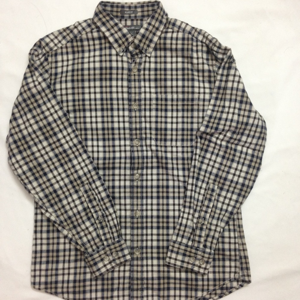 Eddies Bauer flannel size small